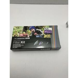 Vivitar FK358 58mm 3-Piece Camera Lens Filter‎ Set